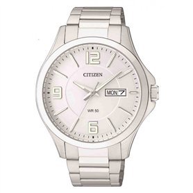 Citizen Mixte Analogique Quartz Montre avec Bracelet en BF2001-55A