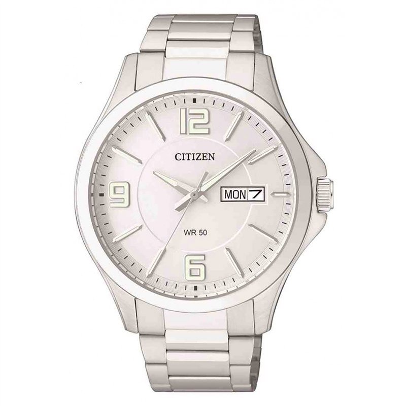 Citizen Mixte Analogique Quartz Montre avec Bracelet en BF2001-55A