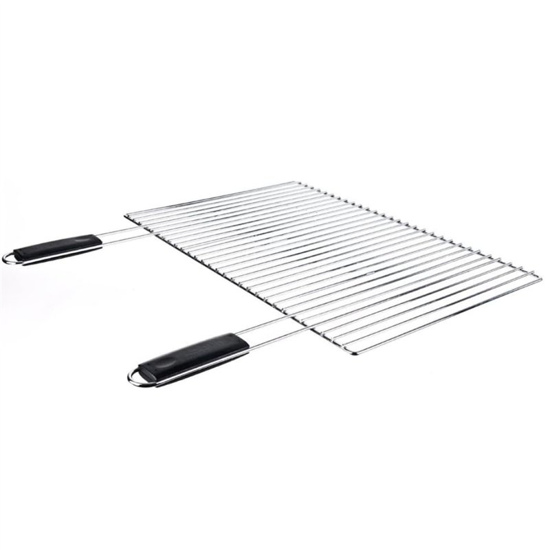 Unbekannt Sunday Grille de cuisson chromée Largeur 60 cm Profondeur 40 cm