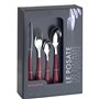 BUGATTI GGTA-023F50 Gioia Ménagère de 24 Pièces Acier INOX Tabac 22 x 8 x 30 cm