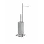 Capannoli Brosse WC avec dérouleur Nook nk176 – 35 Chrome/Acier