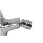 Robinet mélangeur salle de bain bidet maison tête mobile gris silver basic 8413