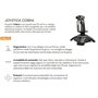 Xtreme videogames Joystick Cobra 12 Keys Game Pad Compatible PC 94278