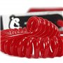 Cressi Sup Coiled Leash 10'