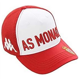Kappa ASETY 3 MONACO Casquette Mixte Adulte Rouge/Blanc