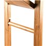 BAKAJI Ensemble Porte-Brosse WC et Porte-Rouleau de Papier-Toilette en Bambou HxlxP : 82 x 36 x 21 cm dérouleur Distributeur Pap