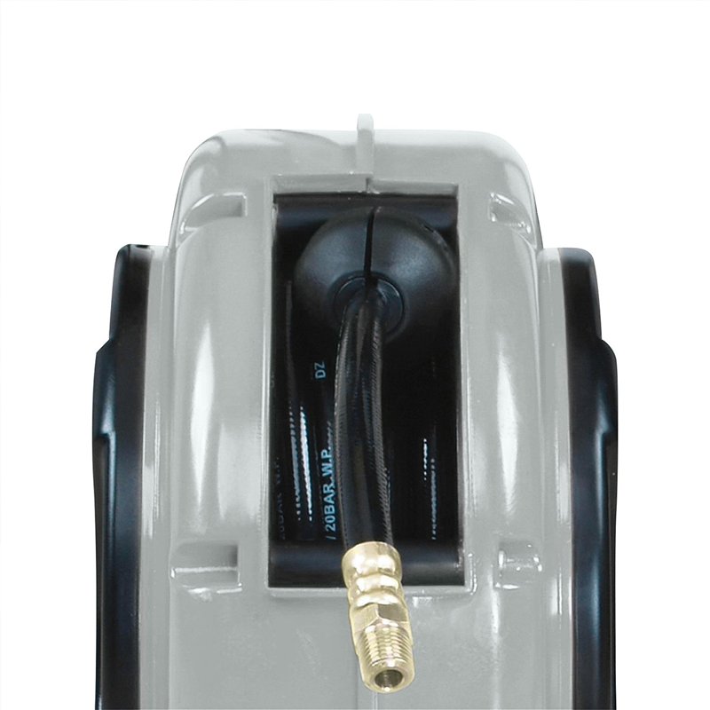 Image secondaire de MAXTOOLS AR200, Dévidoir avec tuyau à air, tuyau d’arrosage rétractable avec enrouleur, 6 m