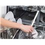 BEPER, Blanc/Rouge BP.790 Couteau de cuisine électrique, 150 Watt, ABS