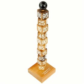 Logica Jeux Art. Tour Mathématique - Casse-tête Mathématique - Difficulté 5/6 Incroyable - Euclide Collection