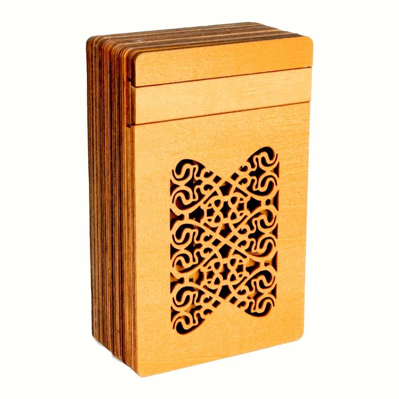 Logica Jeux Art. Coffre de' Medici - Casse-tête en Bois - Coffre Secret - Difficulté 5/6 Incroyable - Collection Leonardo da Vinci