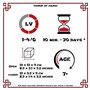 Logica Jeux Art. Tour de Hanoï 9 Disques - Casse-Tête en Bois Précieux - Différentes Difficultés
