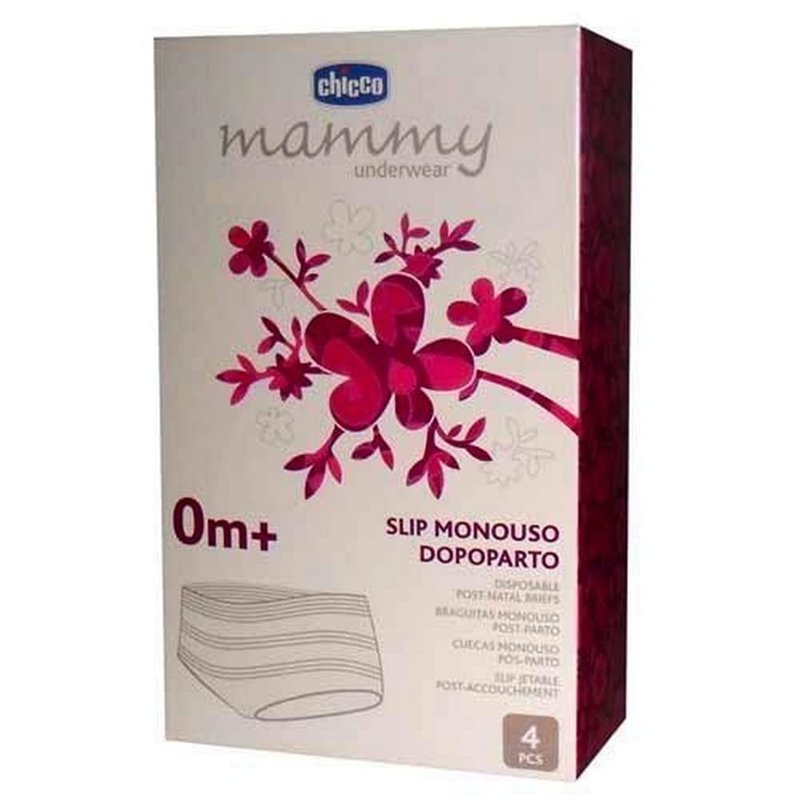 Image secondaire de Chicco Disposable Post natal briefs/culotte jetable postnatale, Blanc Taille unique