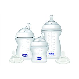 Chicco Natural Feeling Kit Biberon composé de 3 pièces