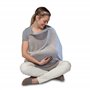 Chicco - Écharpe d'allaitement Boppy Infinity 17 cm Gris