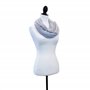 Chicco - Écharpe d'allaitement Boppy Infinity 17 cm Gris