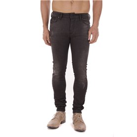 DIESEL Sleenker 0676P Hommes Jeans (Noir