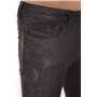 DIESEL Sleenker 0676P Hommes Jeans (Noir, W27/L32)