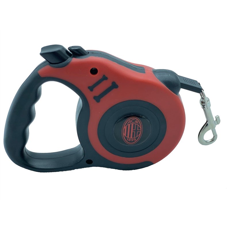 Image secondaire de AC Milan Pet Leash Laisse Unisex Adulto, Nero, Taglia Unica