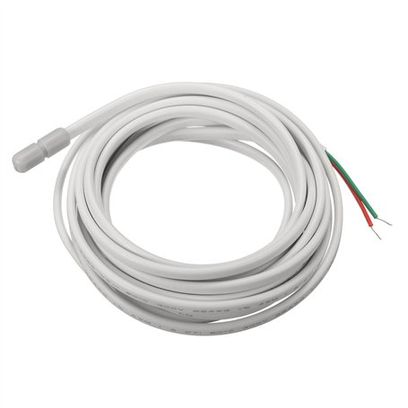 C-FUNN Sonde De Température Électrique De 3M 10K? pour Le Thermostat du Système De Chauffage Au Sol 20X5Mm