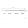 JINGERL Blade de raboteuse de Couteau HSS de 13 "333mm de 333mm pour Outil de Travail sur Bois interskol de métabo DH 330 - Ense
