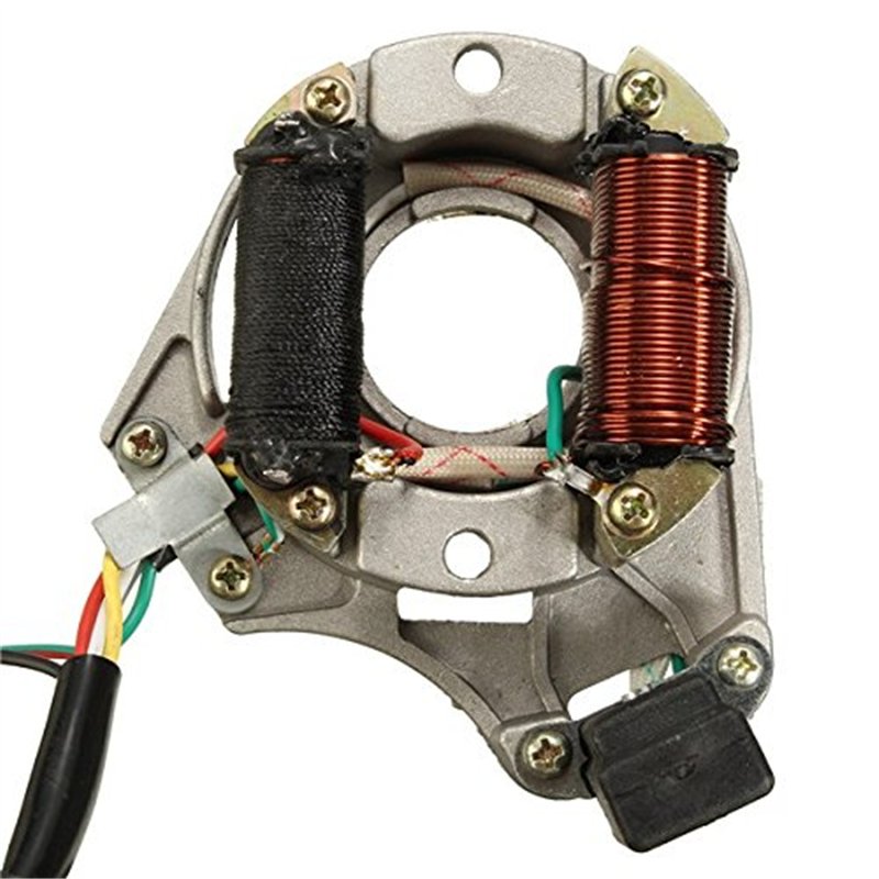 Image secondaire de Alamor 50Cc 110Cc 125Cc 2 Bobine ATV Quad Stator Bobine D'Allumage Plaque Magnéto Chinoise
