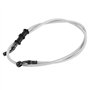 Tuyau d'huile Yctze 50Cm - 120Cm - Frein de moto - Durite aviation - Silver
