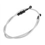 Tuyau d'huile Yctze 50Cm - 120Cm - Frein de moto - Durite aviation - Silver