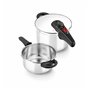 BRA Allure | Ensemble Duo d'Autocuiseurs Rapides de 4+6 Litres