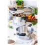 BRA Allure | Ensemble Duo d'Autocuiseurs Rapides de 4+6 Litres, Acier Inoxydable 18/10, Avec 2 Programmes de Cuisson et Système 