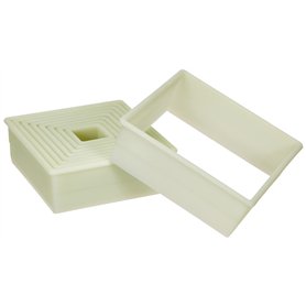 Ibili 784203 Lot de 9 emporte-pièces carré lisse