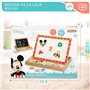 ColorBaby Disney Woomax-Disney Tableau magnétique en bois 12 x 9 x 8 cm + 3 a (48736)