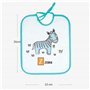 Ti TIN, Lot de 7 Bavoirs Éponge Imprimé Imperméable, 23x26cm | 73% Coton - 27% Polyester - Bavoir Bébé 6 à 12 mois - Boucle Ruba