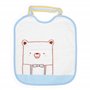 Ti Tin Lot de 4 bavoirs imperméables pour bébé Dimensions : 23 x 28 cm. Composition : 73% coton, 27% polyester, doublure vinyle,