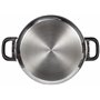 Lacor 14322 Faitout Garinox avec Couvercle 22 cm / 4 Litre