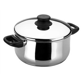 Lacor 14324 Faitout Garinox avec Couvercle 24 cm / 5 Litre