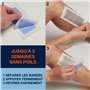 NO HAIR CREW Bandes De Cire pour l'épilation du corps. Pour Hommes, 20 Bandes et 4 Lingettes Apaisantes