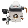 Hippotech Carburateur avec conduite de carburant pour STIHL HS75 HS80 HS85 HL75 HL75K FH75 HT70 HT75 KM80 KM85 KM85R SP80 SP85 F