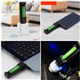 Chargeur de Batterie ANVOW Smart AAAA avec Piles AAAA Rechargeables à 2 compteurs - Ni-MH 1.2V 400mAh Stylet de Surface Stylo Ac