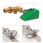 Abreuvoir Automatique en Acier Inoxydable avec Flotteur de Valve en Laiton 2 Pièces et Bouchon de Vidange, Abreuvoir pour Bétail