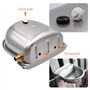 Abreuvoir Automatique en Acier Inoxydable avec Flotteur de Valve en Laiton 2 Pièces et Bouchon de Vidange, Abreuvoir pour Bétail