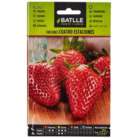 Semillas aromáticas de Battle - Fresones 4 estaciones (0