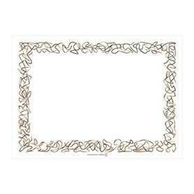 Garcia de pou Sets De Table "Aristas" 48 G/M2 31X43 Cm Blanc Cellulose - 500 unités