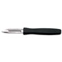 Arcos Gadgets Professionnels - Couteu D'Office Couteau à éplucher - Lame Acier Inoxydable 60 mm - Manche Polypropylène Couleur N