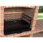 avec Grille Inoxydable 18/8 60 x 40 cm