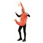 EUROCARNAVALES Deguisement de crevette adulte taille M/L