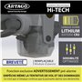 ARTAGO 870 Antivol Voiture, Haut de Gamme, Canne Antivol Voiture 2en1 Sans/Avec Alarme 120dB+LED, Bloque Volant Plus Sûr et Diss