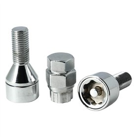 VIS ANTIVOL 12X1.25 L28 4PCS + 2 CLEFS avec Numero DE Series
