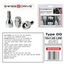 VIS ANTIVOL 12X1.25 L28 4PCS + 2 CLEFS avec Numero DE Series