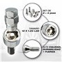 VIS ANTIVOL 12X1.25 L28 4PCS + 2 CLEFS avec Numero DE Series