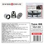 ECROUS ANTIVOL 12X1.50 4PCS + 2 CLEFS avec Numero DE Series